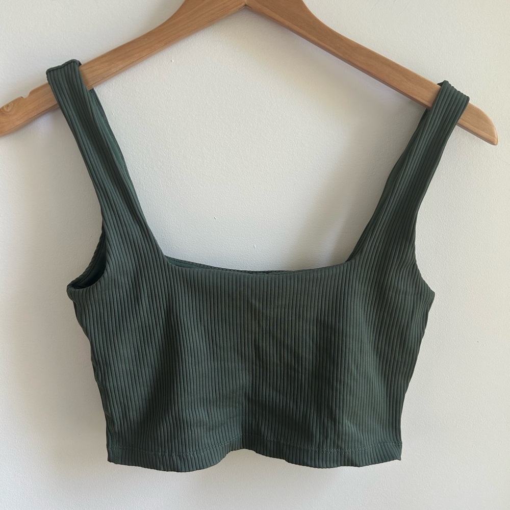 Glyder Square Neck Sports Bra/Cropped Tank